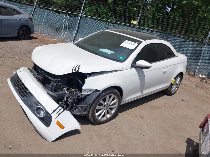 Vin: wvwbw7ah2cv000769, lot: 45811041, volkswagen eos komfort 20122