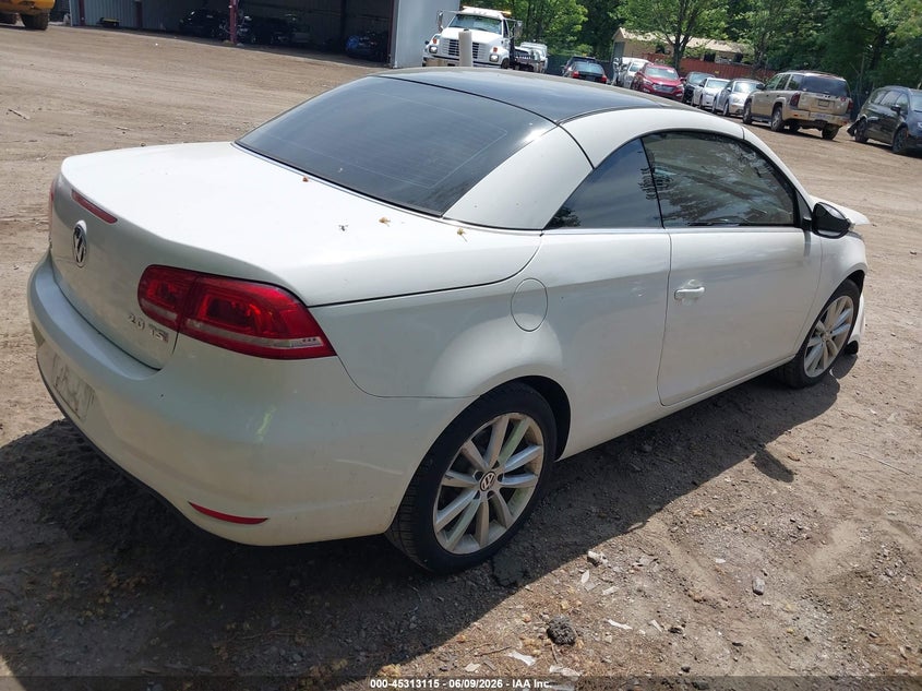 Vin: wvwbw7ah2cv000769, lot: 45811041, volkswagen eos komfort 20124