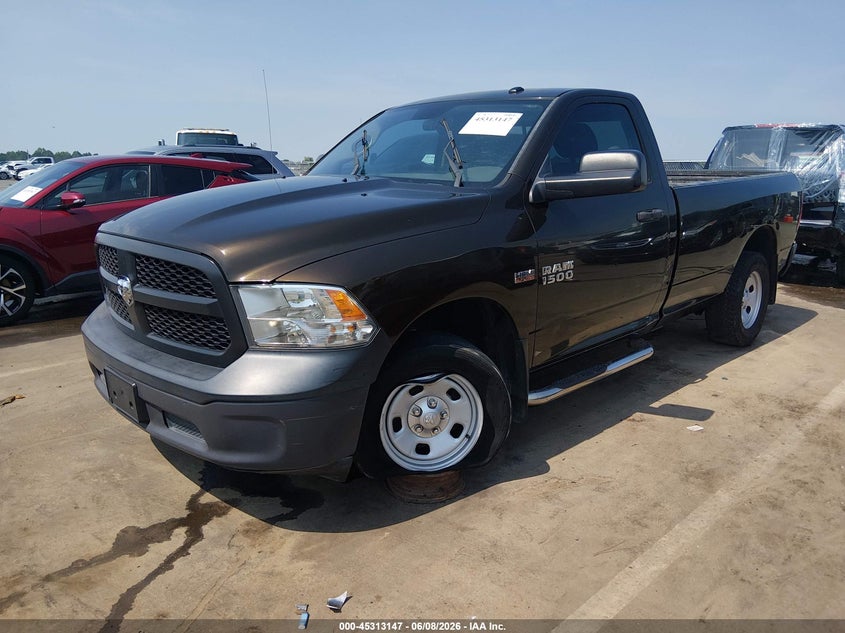 Vin: 3c6jr7dtxeg101824, lot: 45811074, ram 1500 tradesman 20142