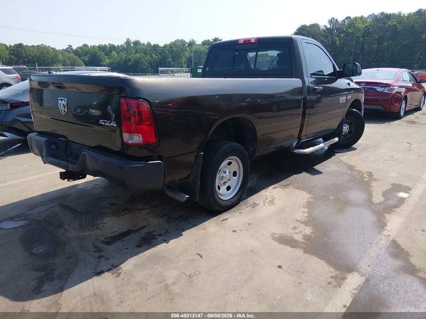 Vin: 3c6jr7dtxeg101824, lot: 45811074, ram 1500 tradesman 20144