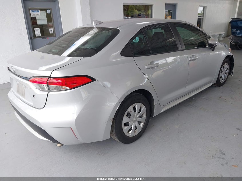 2021 TOYOTA COROLLA 1.8L I-4 DOHC, VVT, (VIN: 5YFDPMAE4MP172347