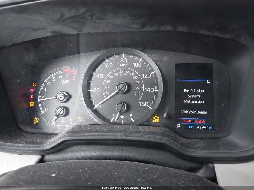 2021 TOYOTA COROLLA 1.8L I-4 DOHC, VVT, (VIN: 5YFDPMAE4MP172347