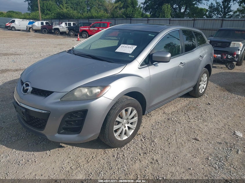Vin: jm3er2c5xb0366878, lot: 45811137, mazda cx-7 i touring 20112