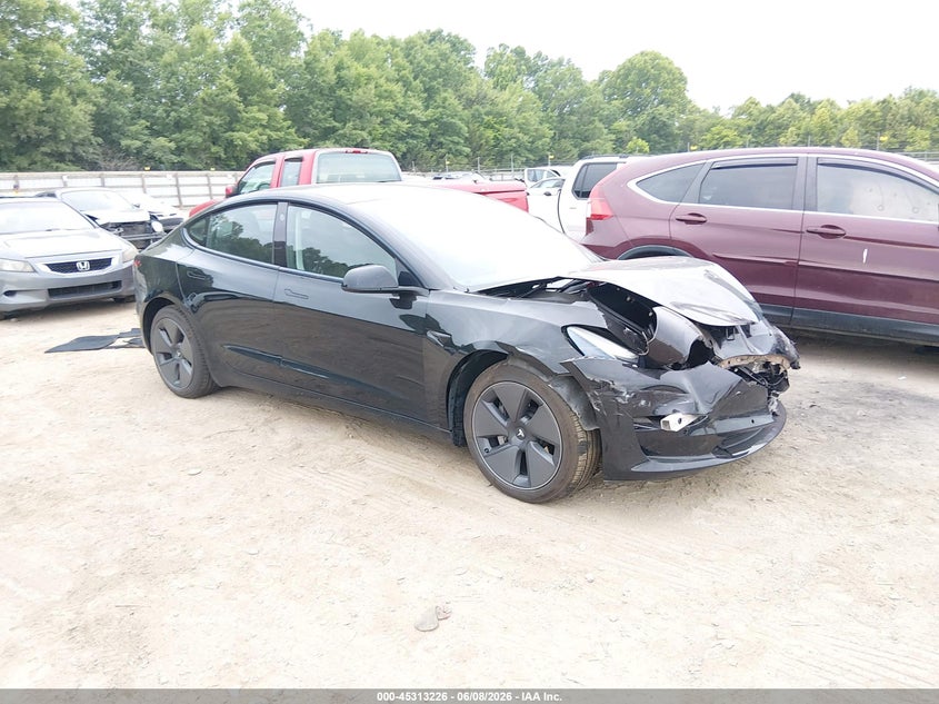 Vin: 5yj3e1eb3nf228579, lot: 45811152, tesla model 3 long range dual motor all-wheel drive 2022 img_1