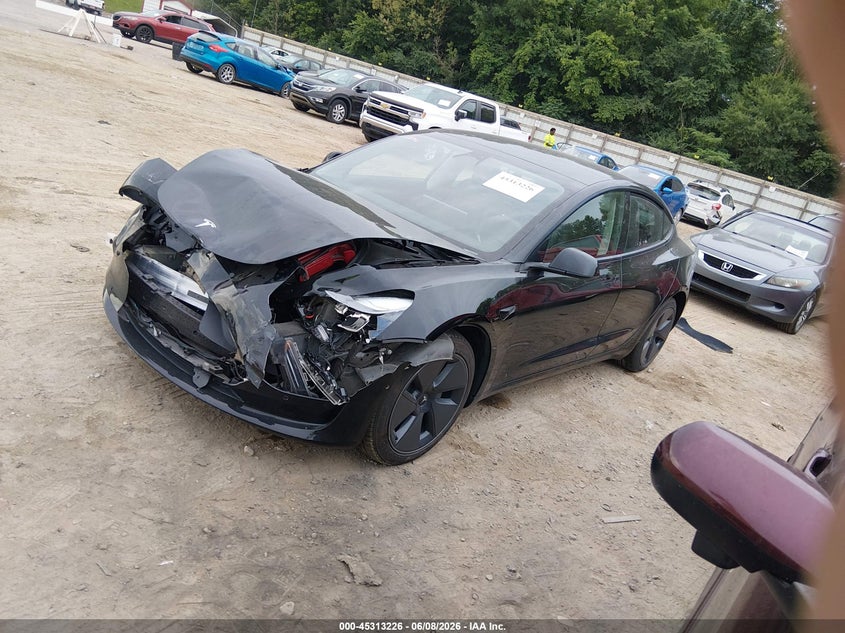 Vin: 5yj3e1eb3nf228579, lot: 45811152, tesla model 3 long range dual motor all-wheel drive 20222