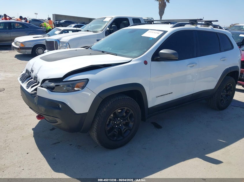 Vin: 1c4pjmbxxkd228838, lot: 45811162, jeep cherokee trailhawk 4x4 20192