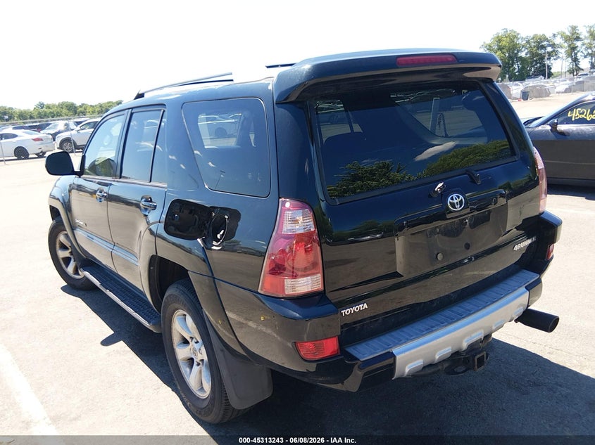 2005 TOYOTA 4RUNNER SPORT UTILITY VEHICLE 4.7L V-8 DOHC, VVT, 270HP