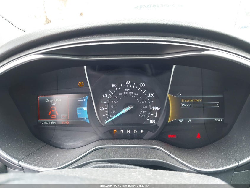 2018 FORD FUSION SEDAN 2.0L I-4 DI, DOHC, VVT, TURBO, 231HP