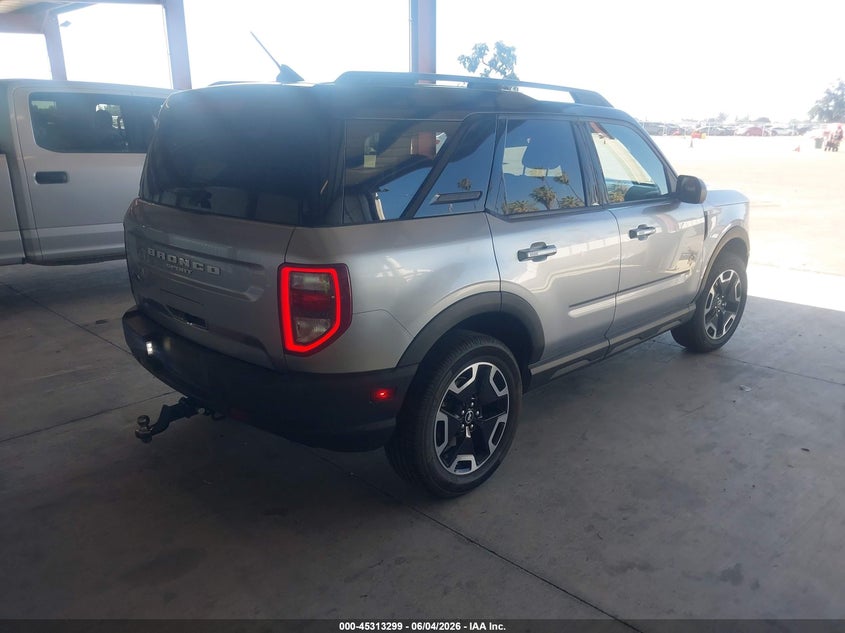Vin: 3fmcr9c69mra47729, lot: 45811225, ford bronco sport outer banks 20214