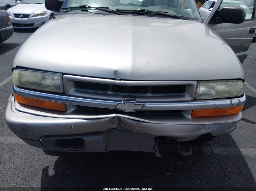 2002 Chevrolet Blazer Ls VIN: 1GNDT13W42K179589 Lot: 45313322