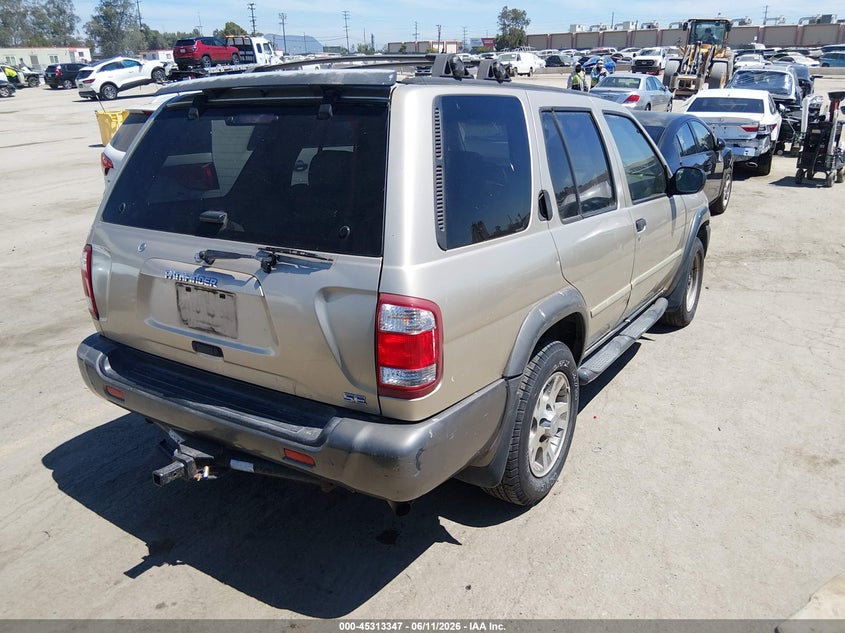 2000 NISSAN PATHFINDER SPORT UTILITY VEHICLE 3.3L V-6 170HP