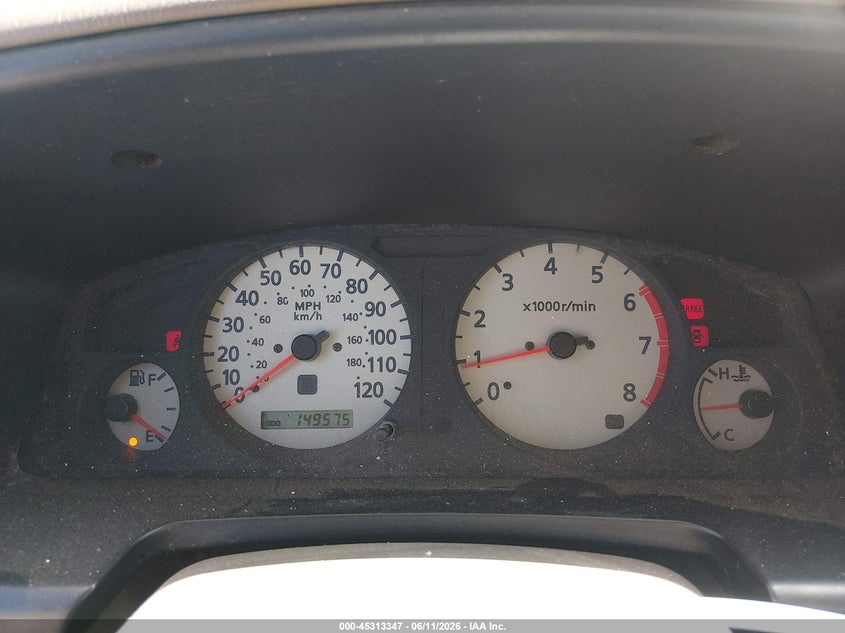 2000 NISSAN PATHFINDER SPORT UTILITY VEHICLE 3.3L V-6 170HP