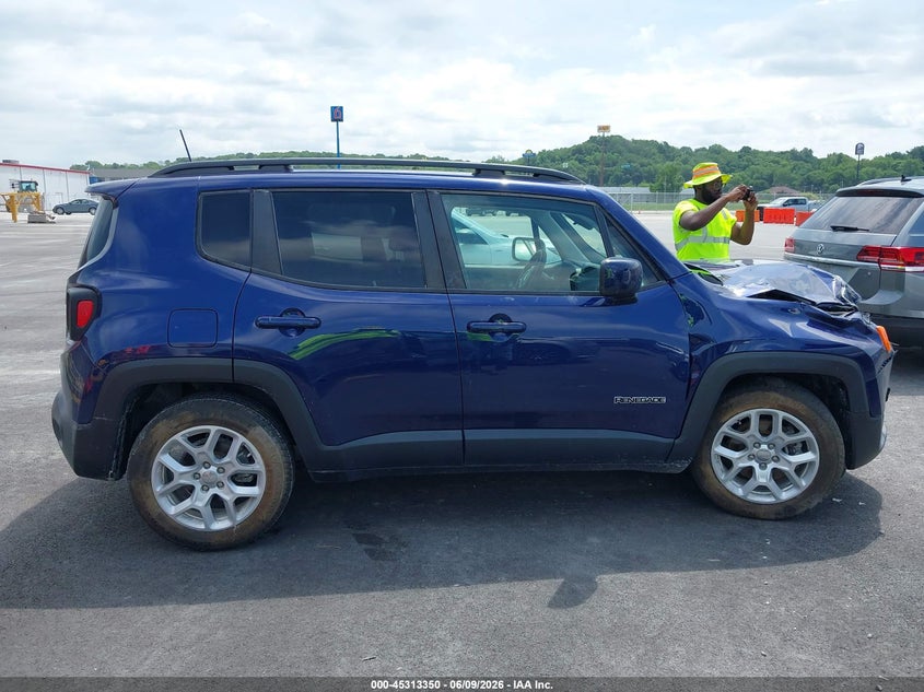 2018 Jeep Renegade Latitude Fwd VIN: ZACCJABB2JPJ66320 Lot: 45313350