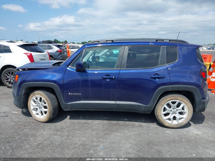 2018 Jeep Renegade Latitude Fwd VIN: ZACCJABB2JPJ66320 Lot: 45313350