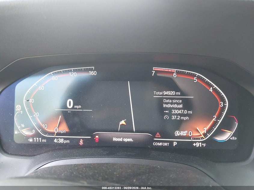 2020 BMW 330I xDrive VIN: 3MW5R7J07L8B33610 Lot: 45313393