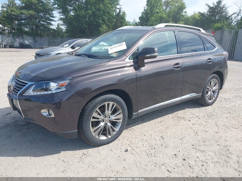 Vin: jtjbc1ba9d2057817, lot: 45811331, lexus rx 450h 20132