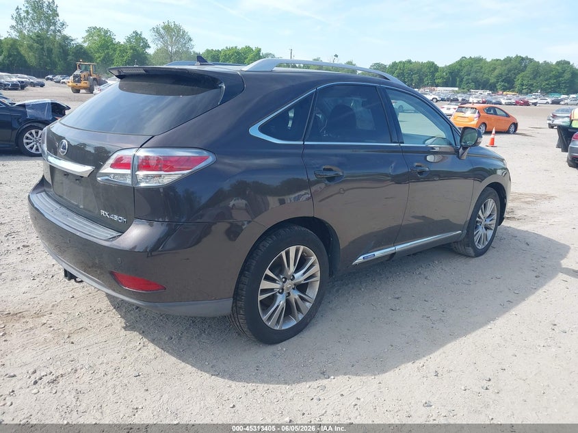 Vin: jtjbc1ba9d2057817, lot: 45811331, lexus rx 450h 20134