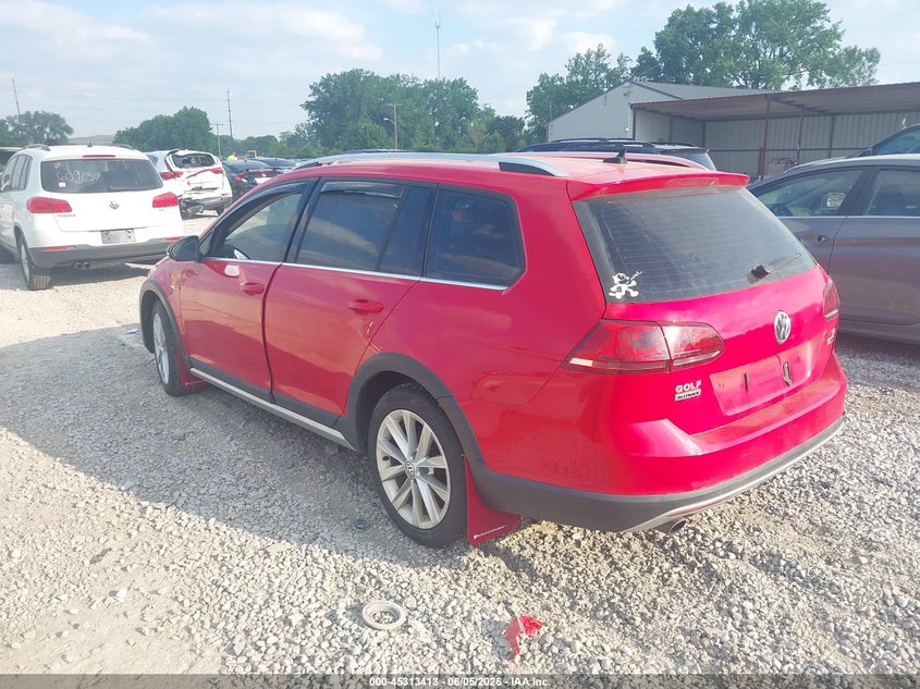 2017 VOLKSWAGEN GOLF ALLTRACK auction photo 3