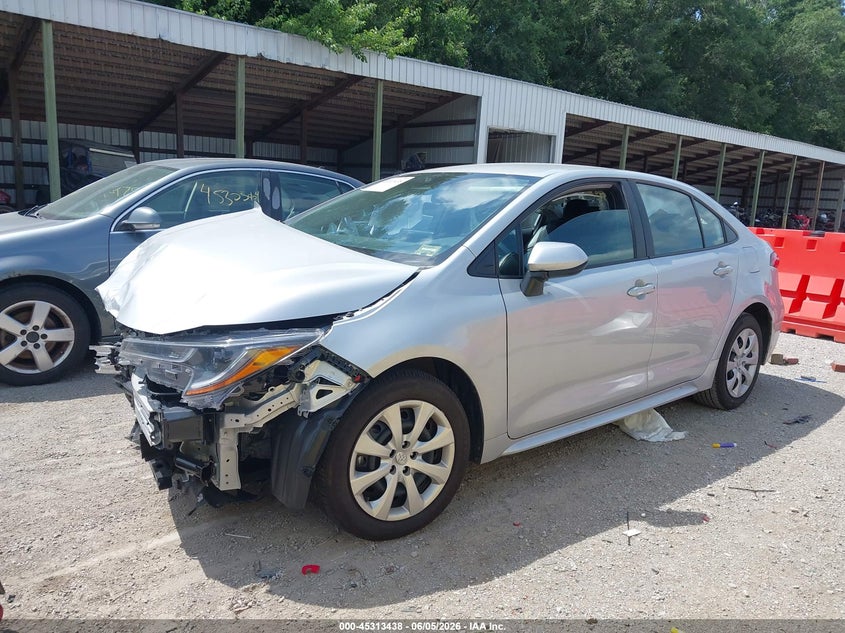 Vin: 5yfb4mde0sp309616, lot: 45811364, toyota corolla le 20252
