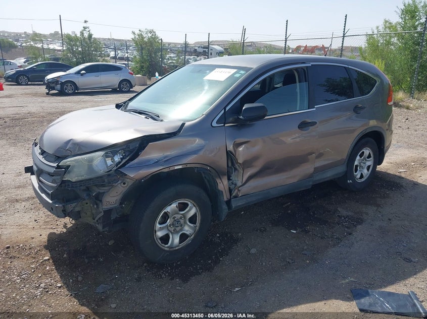 Vin: 5j6rm3h35dl026913, lot: 45811376, honda cr-v lx 20132