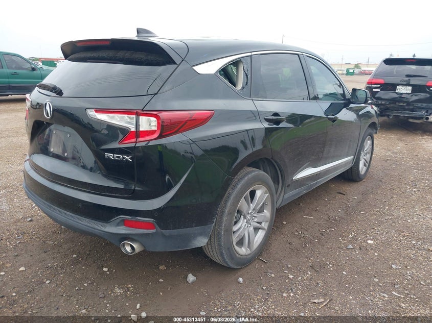 Vin: 5j8tc1h73ml007896, lot: 45811377, acura rdx advance package 20214