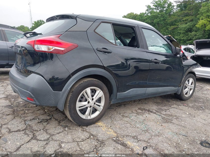 Vin: 3n1cp5cu4kl544613, lot: 45811401, nissan kicks s 20194