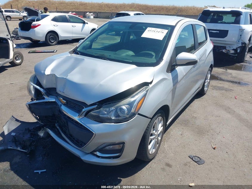 Vin: kl8cd6sa4lc445847, lot: 45811402, chevrolet spark fwd 1lt automatic 20202