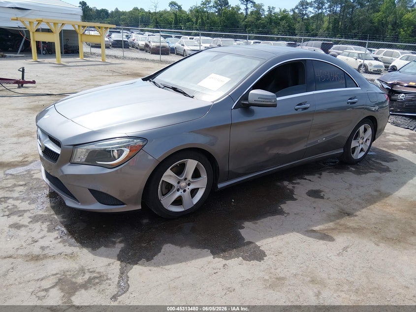 Vin: wddsj4eb8fn162791, lot: 45811406, mercedes-benz cla 250 20152