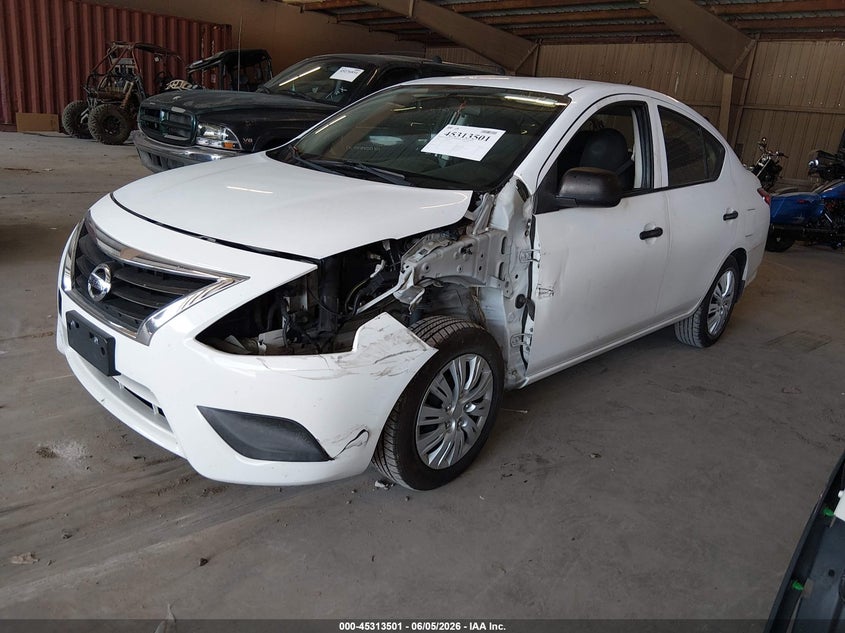 Vin: 3n1cn7ap7fl954200, lot: 45811427, nissan versa 1.6 s 20152