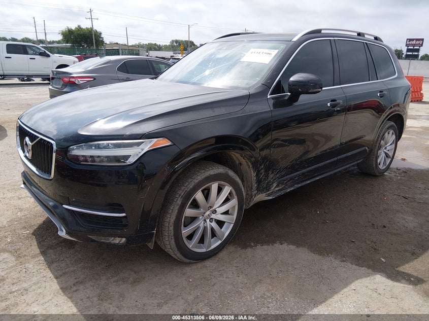 Vin: yv4a22pk1g1067659, lot: 45811432, volvo xc90 t6 momentum 20162