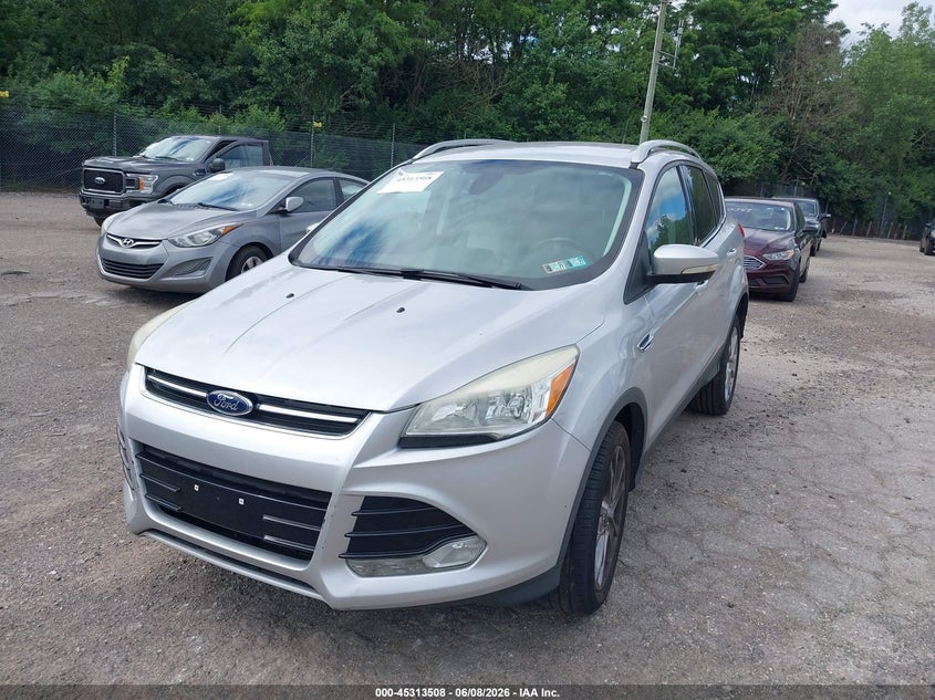 Vin: 1fmcu0j94eub02170, lot: 45811434, ford escape titanium 20142