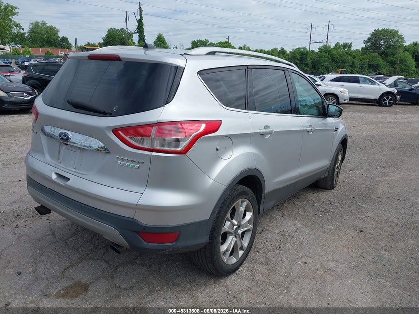 Vin: 1fmcu0j94eub02170, lot: 45811434, ford escape titanium 20144