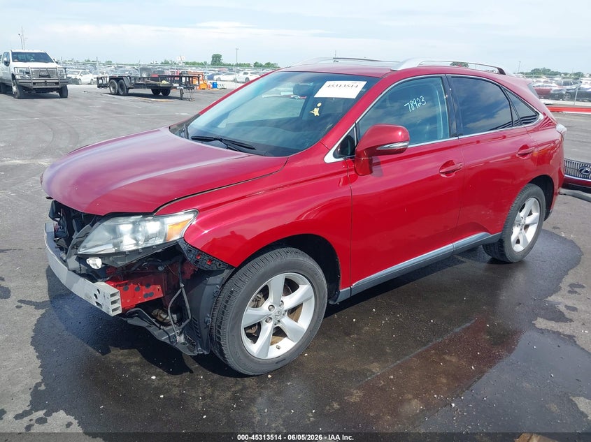 Vin: 2t2bk1baxbc108726, lot: 45811440, lexus rx 350 20112