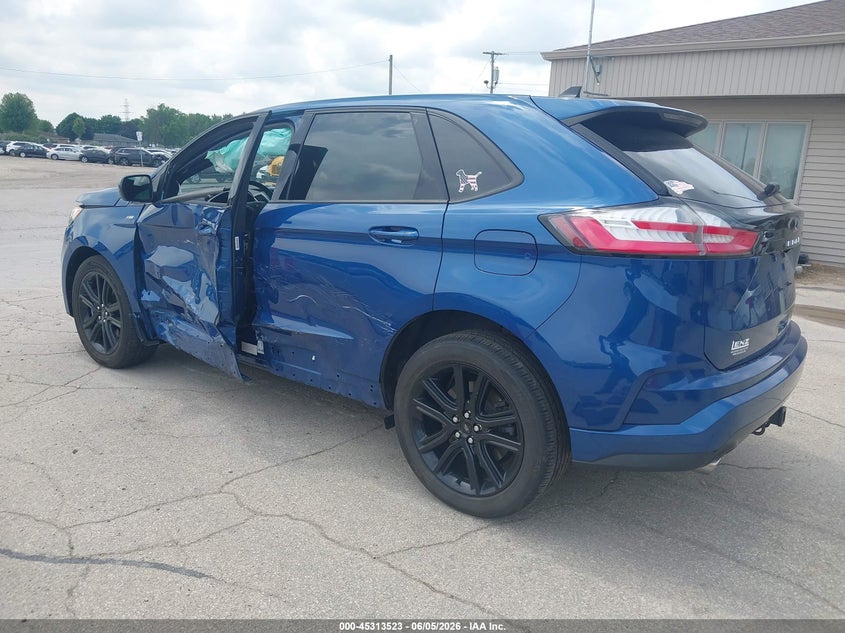 Vin: 2fmpk4j97mba32327, lot: 45811449, ford edge st line 20213