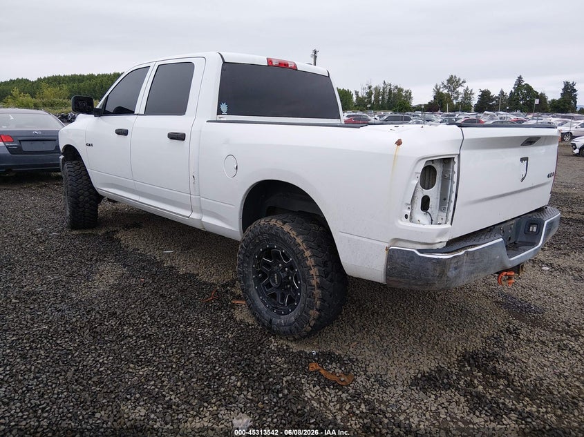 Vin: 3d7tt2ct5ag187017, lot: 45811468, dodge ram 2500 st 20103