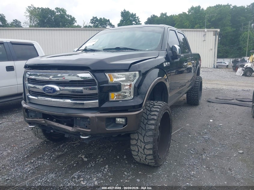 Vin: 1ftew1efxgfc04822, lot: 45811512, ford f-150 lariat 20162