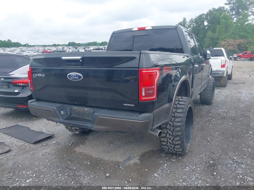 Vin: 1ftew1efxgfc04822, lot: 45811512, ford f-150 lariat 20164