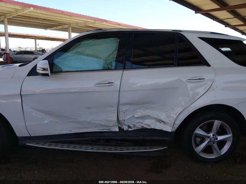 2016 Mercedes-Benz Gle 350 VIN: 4JGDA5JB3GA691567 Lot: 45313590
