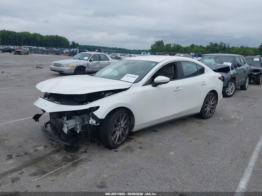 Vin: jm1bpbam2k1139321, lot: 45811531, mazda mazda3 select package 20192