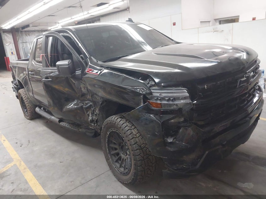 Vin: 3gcud4ed1rg411988, lot: 45811551, chevrolet silverado 1500 work truck 2024 img_1