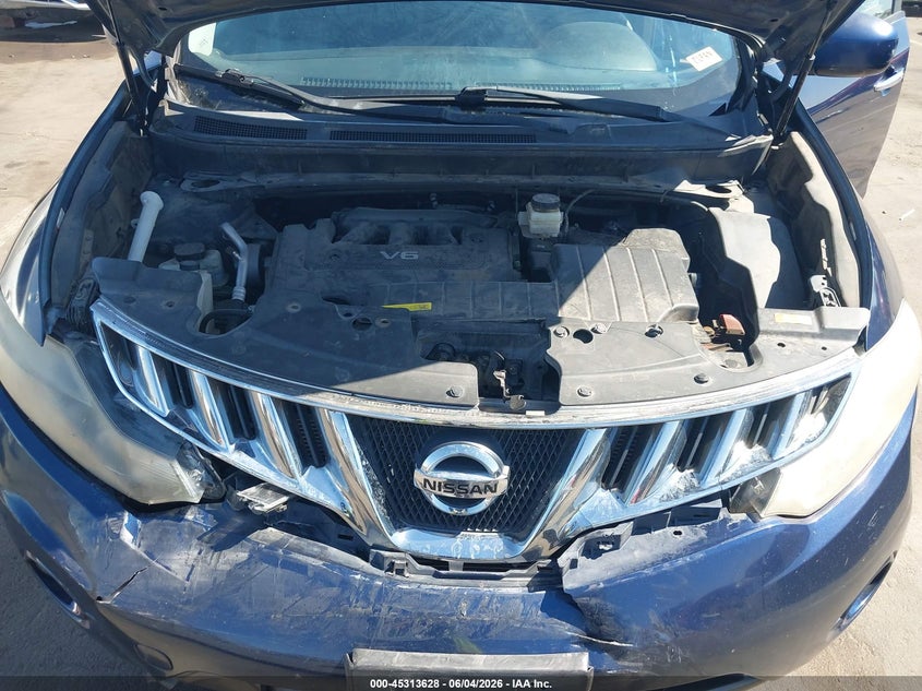 2009 Nissan Murano Sl VIN: JN8AZ18W89W214905 Lot: 45313628