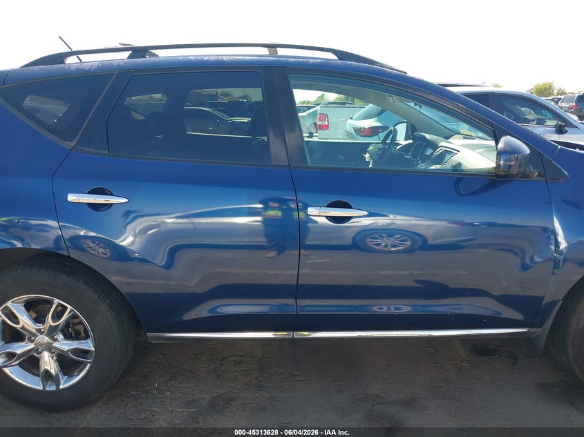 2009 Nissan Murano Sl VIN: JN8AZ18W89W214905 Lot: 45313628