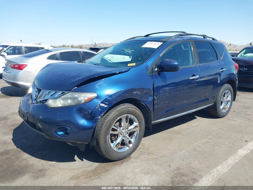 2009 Nissan Murano Sl VIN: JN8AZ18W89W214905 Lot: 45313628