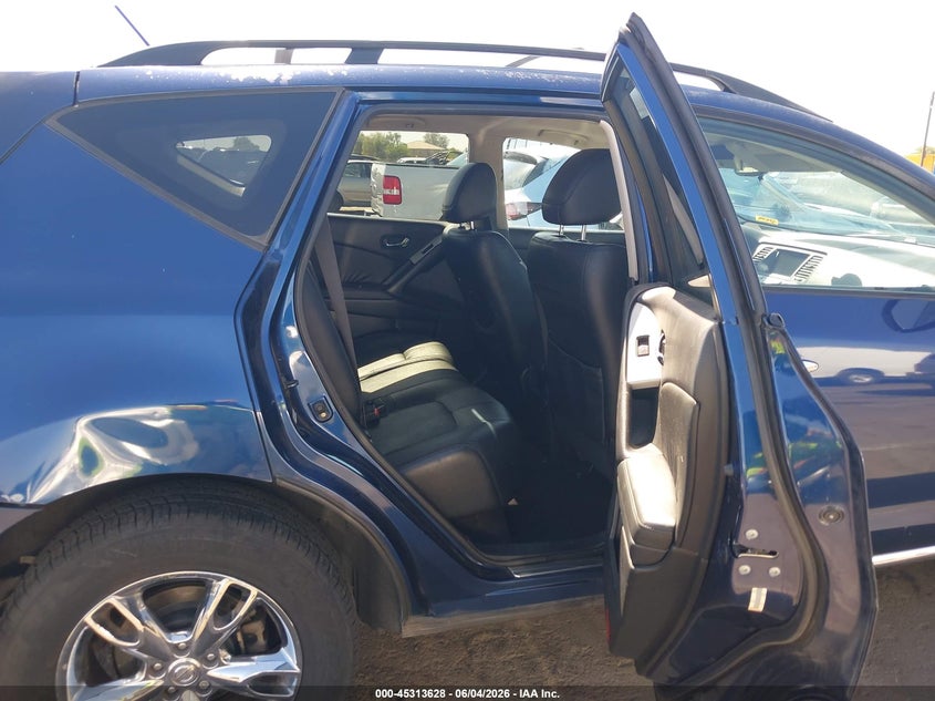 2009 Nissan Murano Sl VIN: JN8AZ18W89W214905 Lot: 45313628