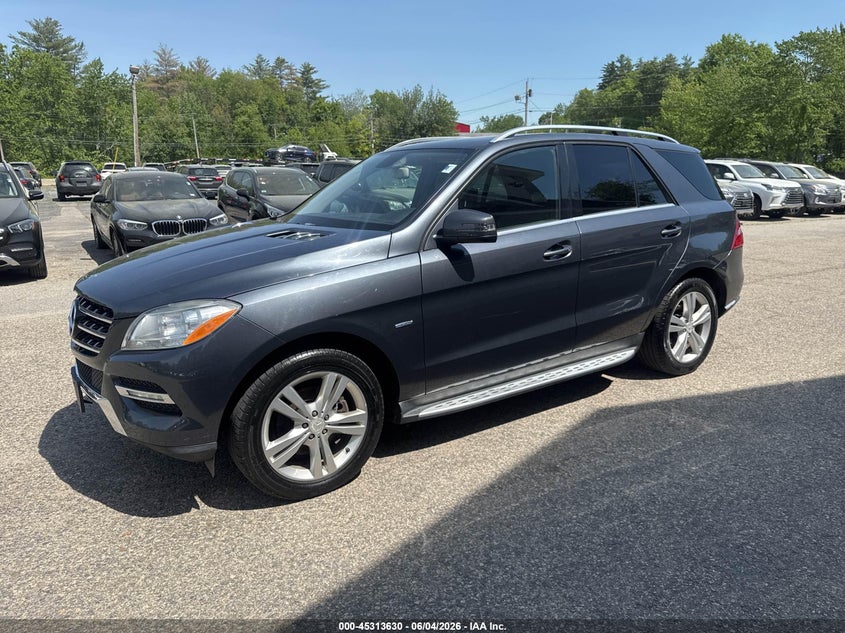 Vin: 4jgda5hbxca015200, lot: 45811556, mercedes-benz ml 350 4matic 20122