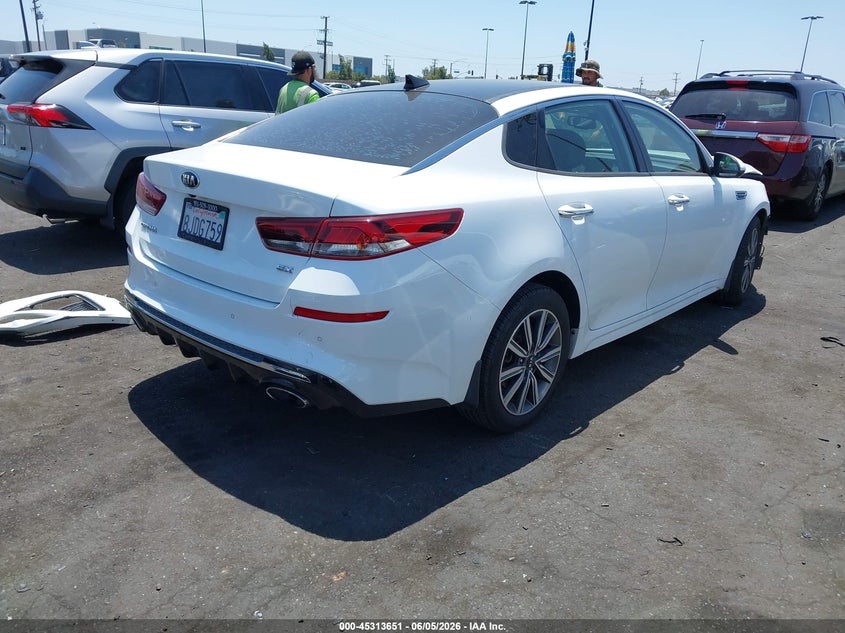 Vin: 5xxgu4l15kg316834, lot: 45811576, kia optima ex 20194