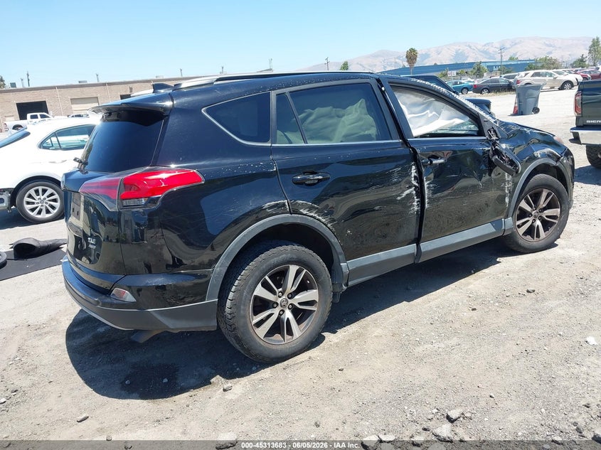 Vin: 2t3rfrev1hw584222, lot: 45811608, toyota rav4 xle 20174