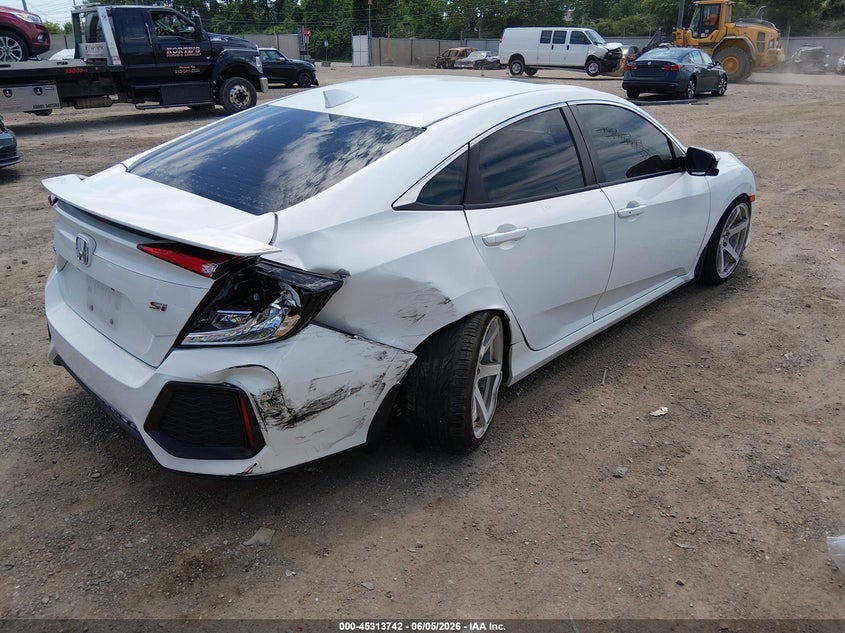 Vin: 2hgfc1e58hh703348, lot: 45811668, honda civic si 20174