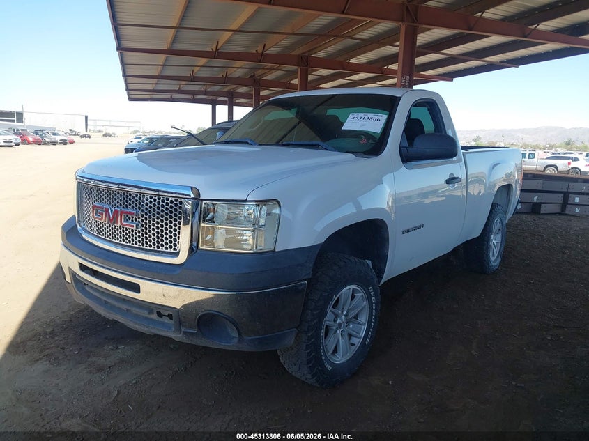 Vin: 1gtn1tex4dz333443, lot: 45811733, gmc sierra 1500 work truck 20132