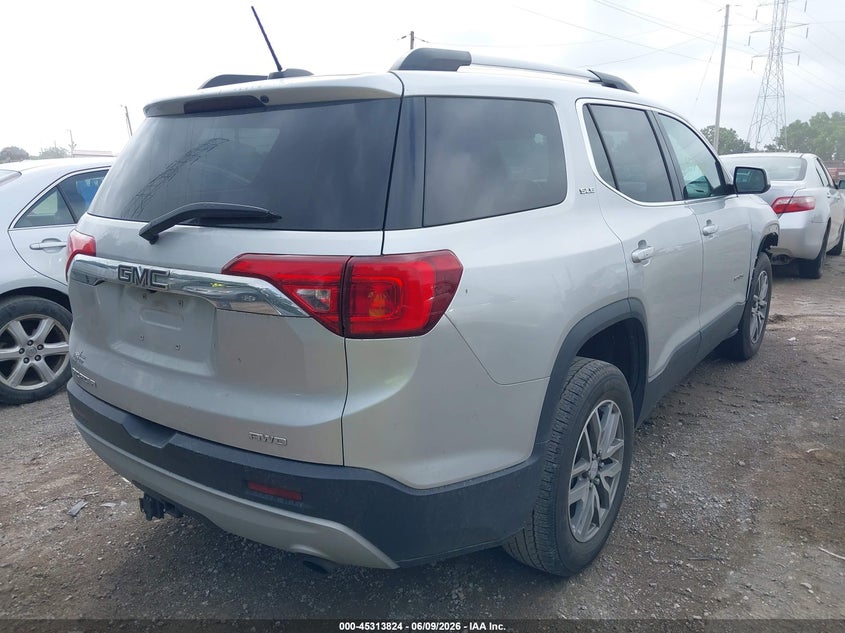 Vin: 1gkknsla1jz117680, lot: 45811751, gmc acadia sle-2 20184